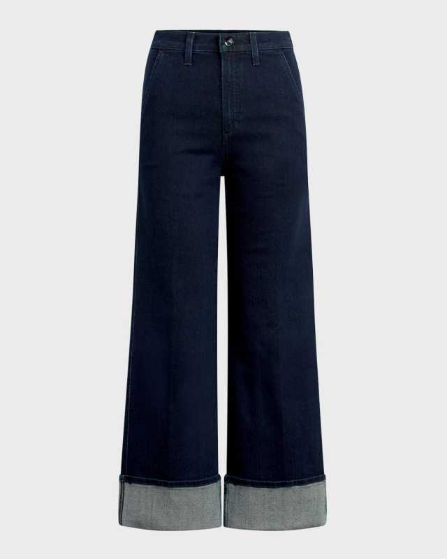 The Trixie Trouser Jeans with Wide Cuff